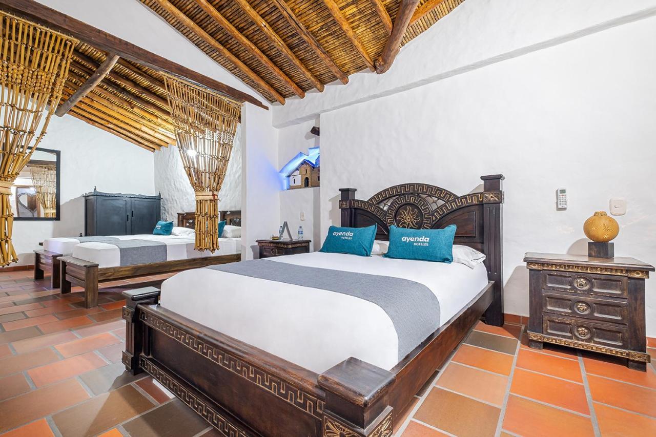 Ayenda Boutique Macaregua Giron Hotel Екстериор снимка