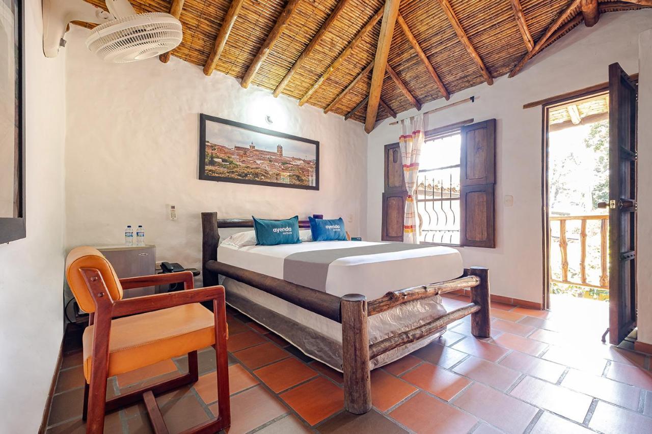 Ayenda Boutique Macaregua Giron Hotel Екстериор снимка