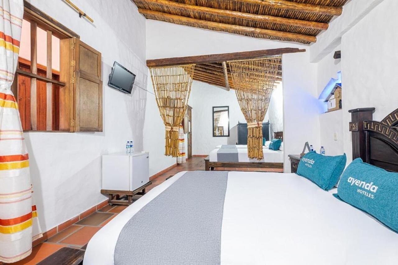 Ayenda Boutique Macaregua Giron Hotel Екстериор снимка